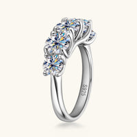 3.6 Carat Moissanite 925 Sterling Silver Ring Trandify Deal