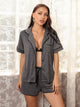 Pocketed Short Sleeve Top and Shorts Lounge Set Trandify deal