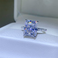 5 Carat Moissanite Zircon 925 Sterling Silver Ring Trandify Deal