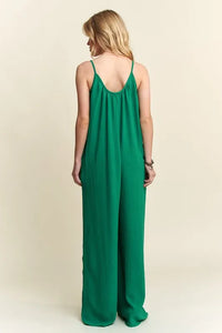 Comfy Wide Leg Jumpsuit for Women – Breathable & Stylish