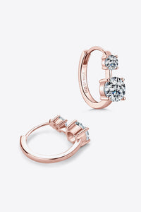 1.3 Carat Moissanite 925 Sterling Silver Earrings Trandify Deal