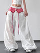 Women’s Black and White Checkered Wide Leg Pants for Casual & Office Outfits