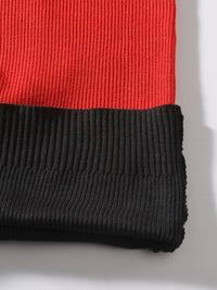 Men’s Plus Size Color Block Sweater – Regular Fit, Affordable Price, Free Shipping