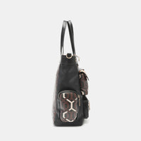 Nicole Lee USA Geometric Pattern Tote Bag Trandify deal
