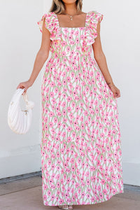 Lightweight Flowy Maxi Dress for Summer Occasions