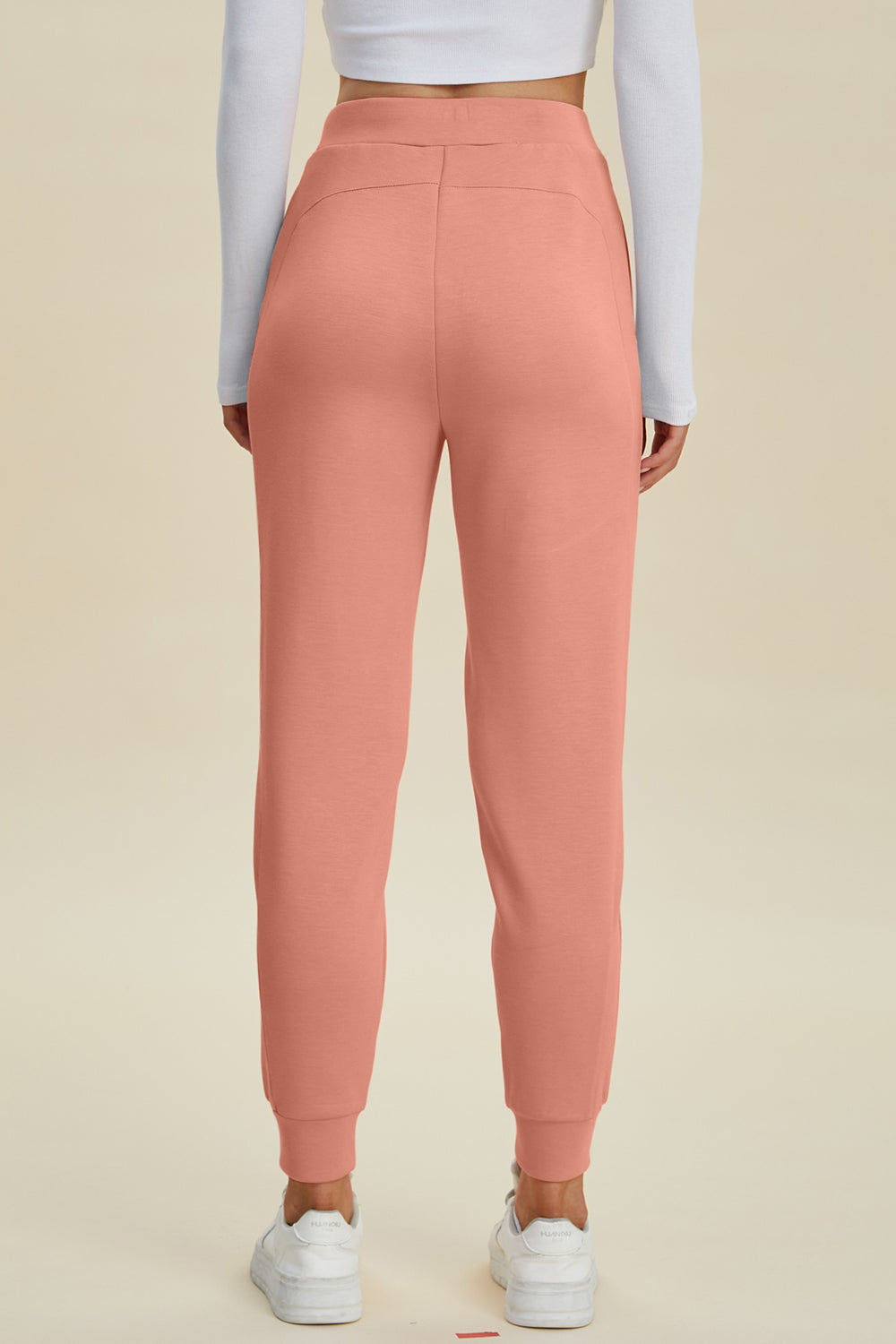 Basic Bae Full Size Air Scuba Drawstring High Waist Joggers Trandify Deal
