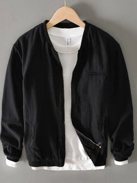 Men’s Plus Size Zip-Up Hoodie Jacket for Big & Tall – Lightweight Long Sleeve Casual Outerwear