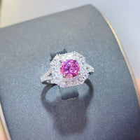 1 Carat Moissanite Zircon 925 Sterling Silver Ring Trandify Deal