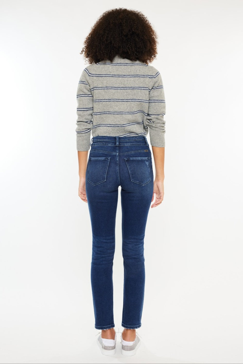 Kancan High Rise Slim Straight Jeans Trandify deal