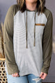 Plus Size Striped Long Sleeve Hoodie Trandify deal