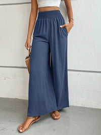 Perfee Wide Leg Pants with Pockets Trandify Deal