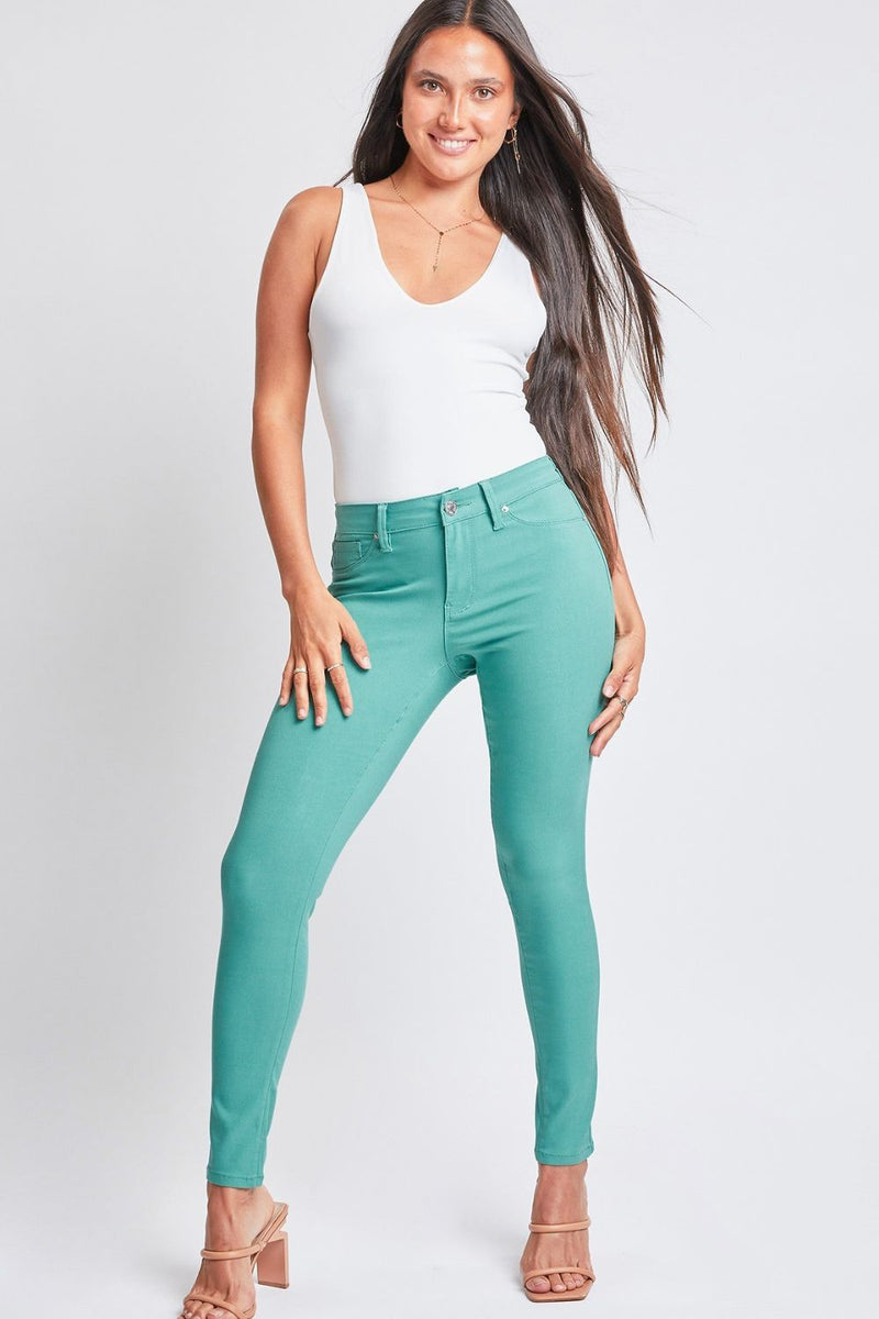 YMI Jeanswear Full Size Hyperstretch Mid-Rise Skinny Pants Trandify deal