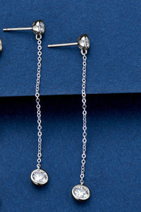 Adored Moissanite Chain Earrings Trandify Deal