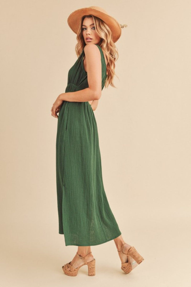 Women’s Side Slit Sleeveless Tank Dress – Aemi + Co | Summer Casual Dress for USA Women | Trandifydeal