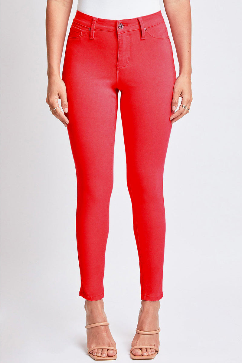 YMI Jeanswear Full Size Hyperstretch Mid-Rise Skinny Jeans Trandify deal