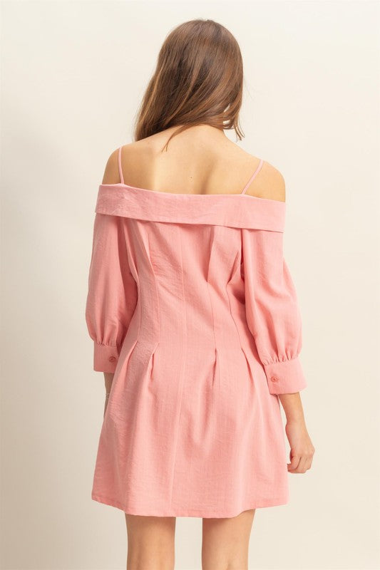 Best Selling Summer Dress for Women – Button Front & Spaghetti Straps