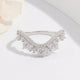 925 Sterling Silver Inlaid Zircon Ring Trandify Deal