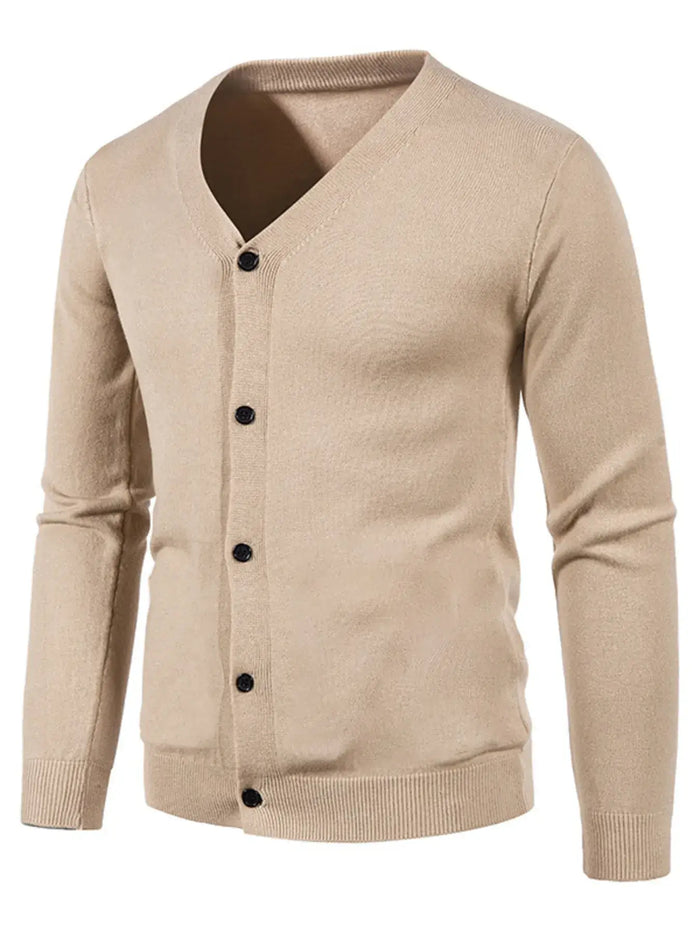 Stylish Oversized Men’s Cardigan – Soft Layering Sweater for Fall