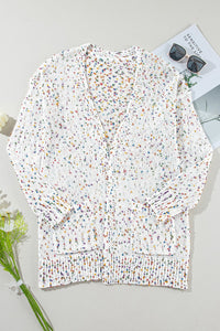 Open Front Long Sleeve Cardigan Trandify Deal