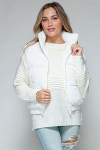Snobbish Fine Fur Lining Quilted Vest Trandify Deal