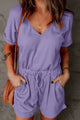 Comfy Short Sleeve Romper for Women – Adjustable Waist – Trandifydeal