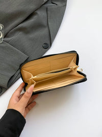 PU Leather Solid Color Wallet Trandify Deal
