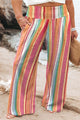 Plus Size Striped Wide Leg Pants Trandify deal