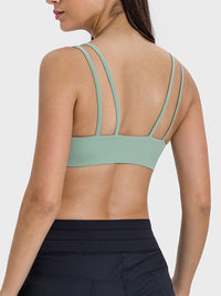 Millennia Scoop Neck Double Strap Active Cami Trandify deal