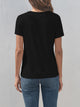 SMILE Round Neck Short Sleeve T-Shirt Trandify deal
