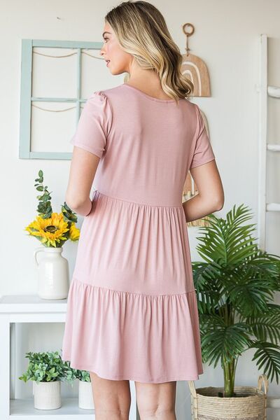 Boho Plus Size Tiered Mini Dress with Lace Trim – USA Women’s Fashion