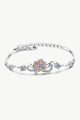 925 Sterling Silver Moissanite Bracelet Trandify Deal