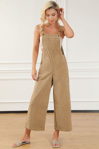 Pocketed Wide Leg Overall Trandify deal