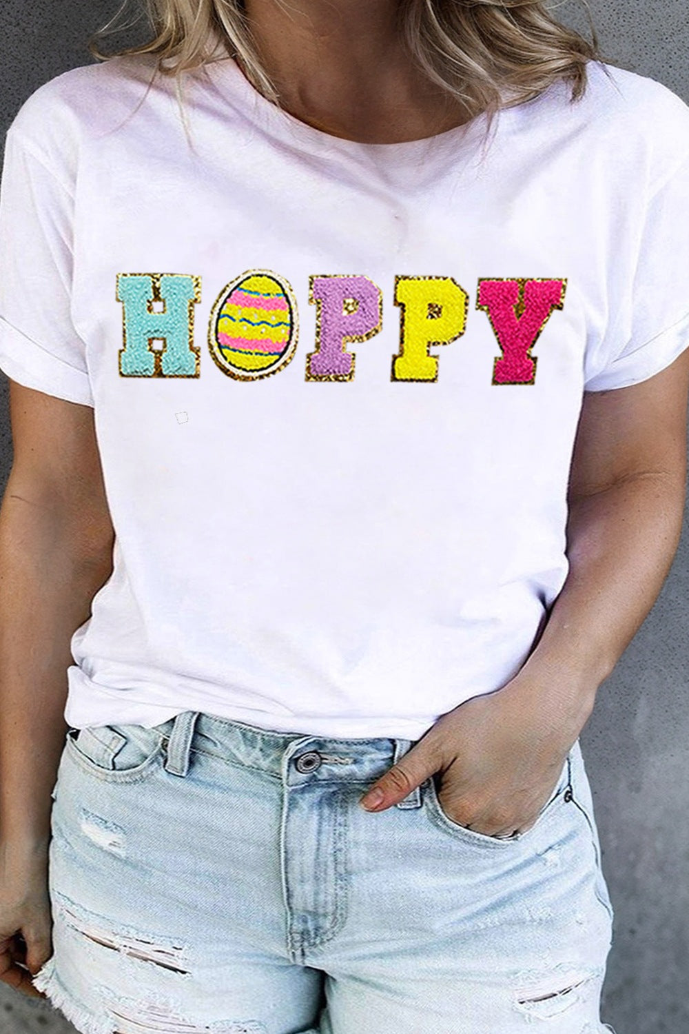 Plus Size Round Neck Short Sleeve T-Shirt Trandify deal