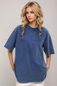 Basic Bae Round Neck Half Sleeve T-Shirt Trandify Deal