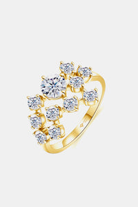 1.2 Carat Moissanite 925 Sterling Silver Ring Trandify Deal