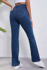 Straight Jeans with Pockets Trandify Deal