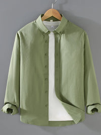 Big & Tall Men’s Dress Shirt – Relaxed Fit Button-Down for Office & Casual