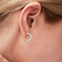 Moissanite 925 Sterling Silver Earrings Trandify deal