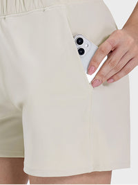 Millennia Elastic Waist Active Shorts Trandify deal