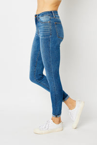 Judy Blue Full Size Cuffed Hem Skinny Jeans Trandify deal