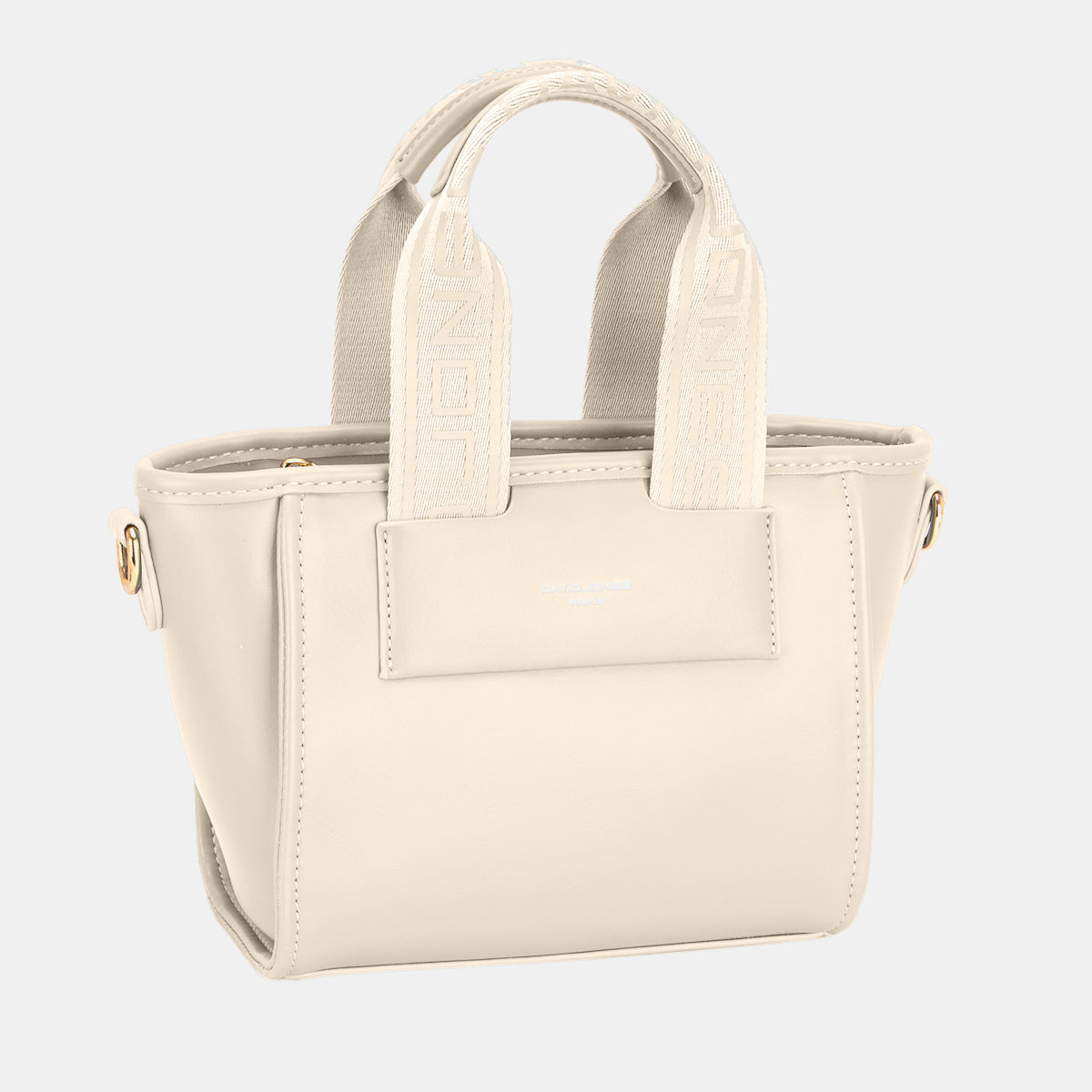 David Jones Small Handbag with Embossed Pattern Handles Trandify Deal