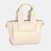 David Jones Small Handbag with Embossed Pattern Handles Trandify Deal