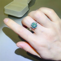 2 Carat Moissanite 925 Sterling Silver Ring Trandify Deal
