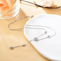 1.5 Carat Moissanite 925 Sterling Silver Necklace Trandify Deal
