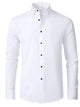 Men’s Plus Size Button-Up Long Sleeve Shirt – Big & Tall Relaxed Fit Casual Formal Stretch Fabric – Trendy Office & Party Wear