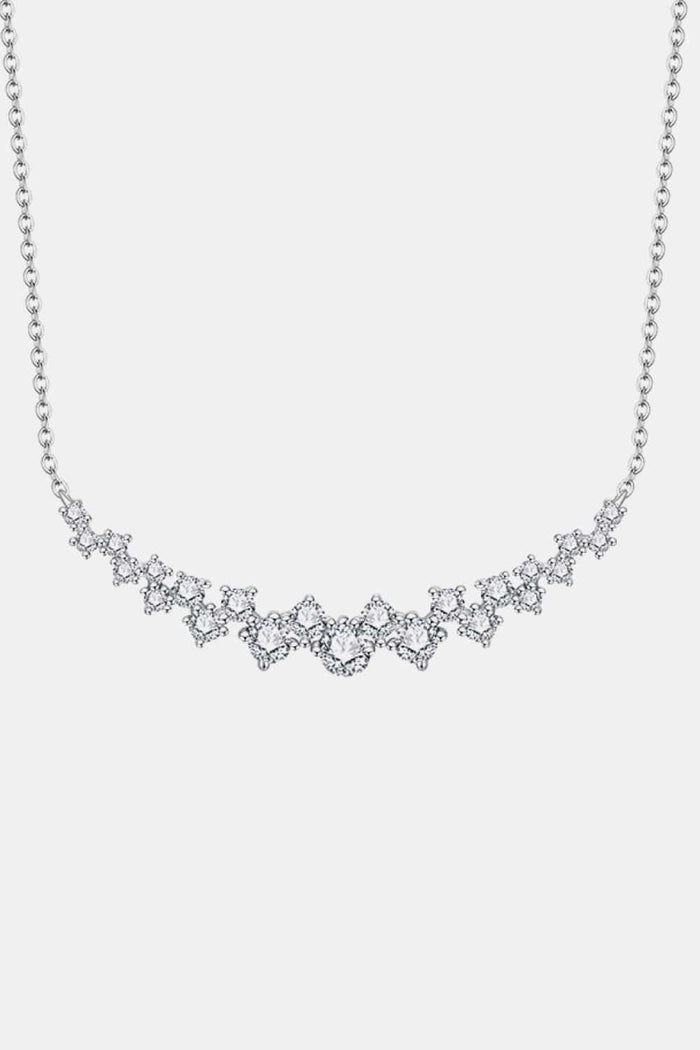 1.64 Carat Moissanite 925 Sterling Silver Necklace Trandify Deal