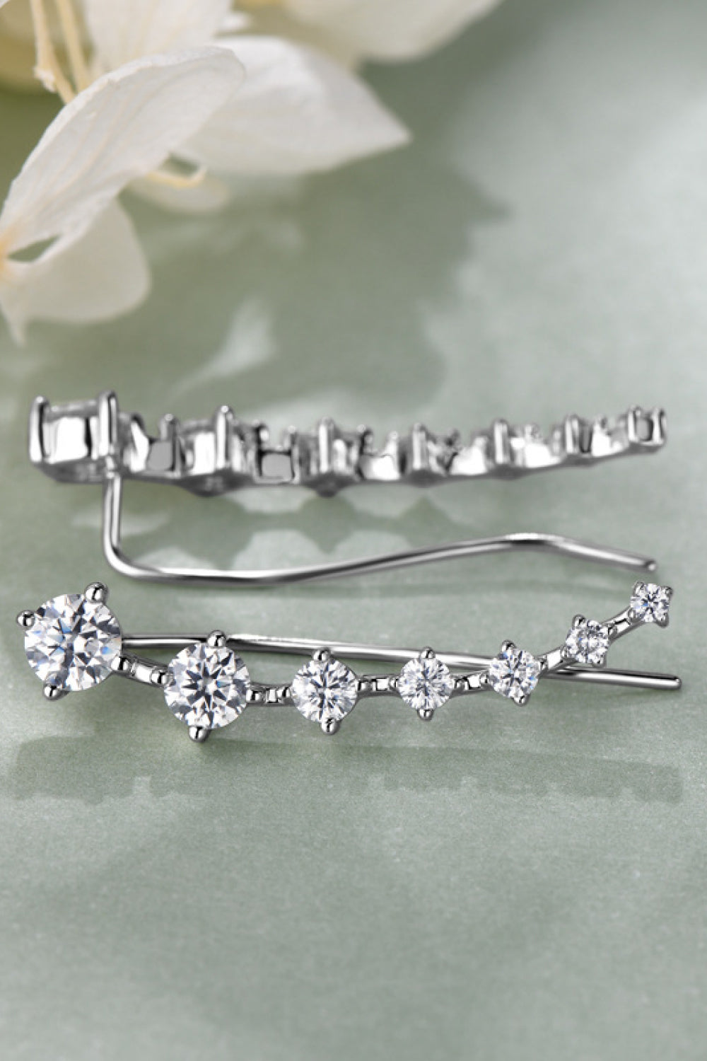 1.9 Carat Moissanite 925 Sterling Silver Earrings Trandify deal