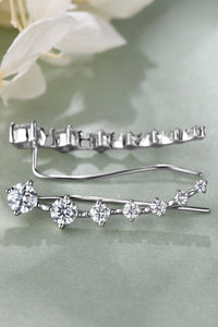 1.9 Carat Moissanite 925 Sterling Silver Earrings Trandify deal