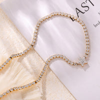 Titanium Steel Zircon Star Necklace Trandify Deal