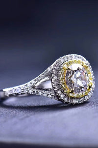 Two-Tone 1 Carat Moissanite Ring Trandify Deal